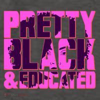 Pretty Black & Educated Black History Month Vector Backpack
