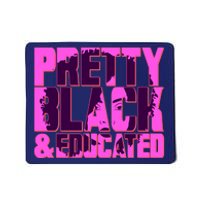 Pretty Black & Educated Black History Month Mousepad