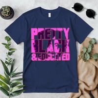 Pretty Black & Educated Black History Month Premium T-Shirt