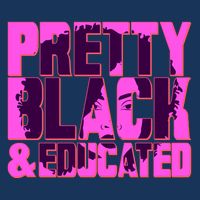 Pretty Black & Educated Black History Month Premium T-Shirt