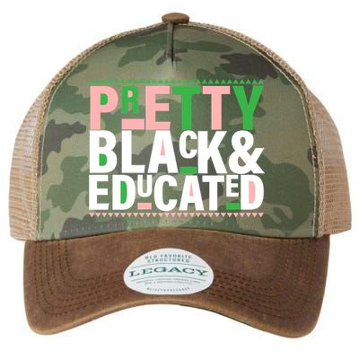 Pretty Black And Educated Legacy Tie Dye Trucker Hat