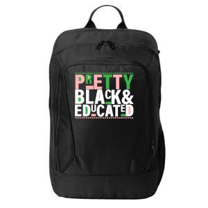 Pretty Black And Educated City Backpack