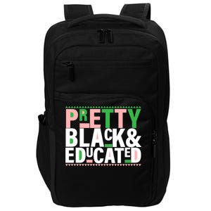 Pretty Black And Educated Impact Tech Backpack