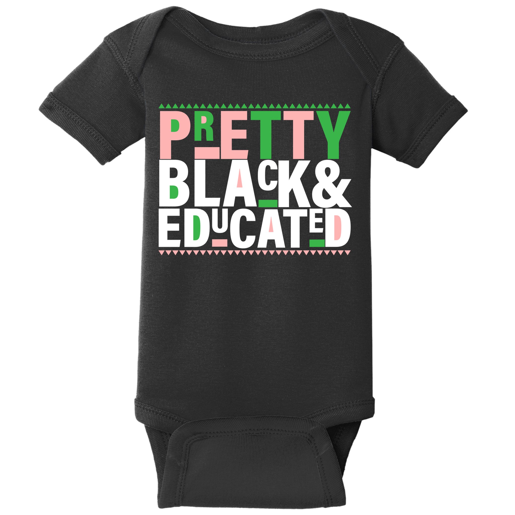 Pretty Black And Educated Baby Bodysuit