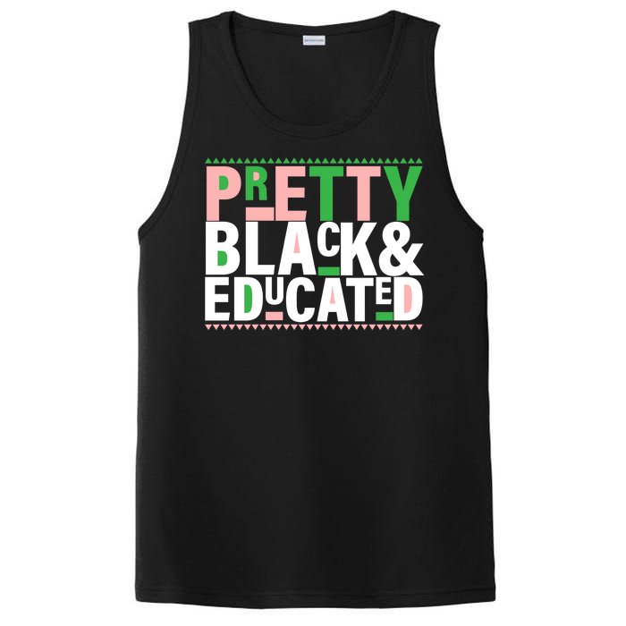 Pretty Black And Educated PosiCharge Competitor Tank