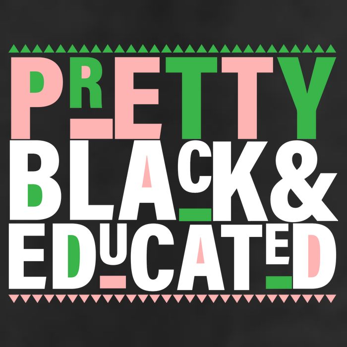 Pretty Black And Educated Golf Towel