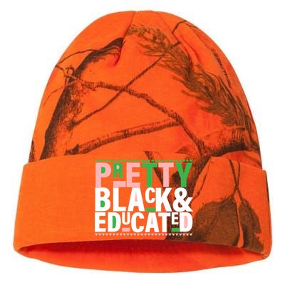 Pretty Black And Educated Kati Licensed 12" Camo Beanie