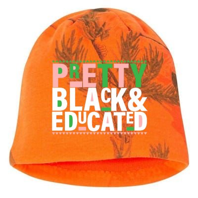 Pretty Black And Educated Kati - Camo Knit Beanie