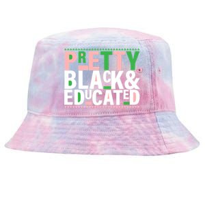 Pretty Black And Educated Tie-Dyed Bucket Hat