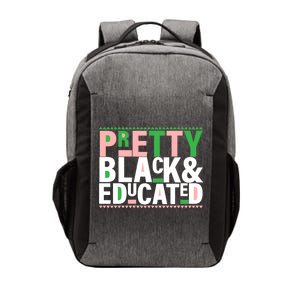 Pretty Black And Educated Vector Backpack