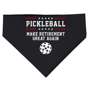 Pickleball Retirement For Dad Grandpa USA-Made Doggie Bandana