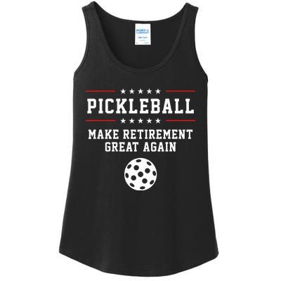 Pickleball Retirement For Dad Grandpa Ladies Essential Tank