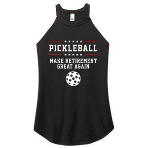 Pickleball Retirement For Dad Grandpa Women's Perfect Tri Rocker Tank