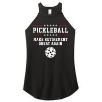 Pickleball Retirement For Dad Grandpa Women's Perfect Tri Rocker Tank