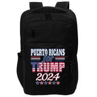 Puerto Ricans For Trump Pro Trump Supporter 2024 Election Impact Tech Backpack