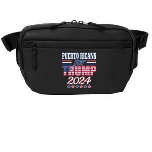 Puerto Ricans For Trump Pro Trump Supporter 2024 Election Crossbody Pack