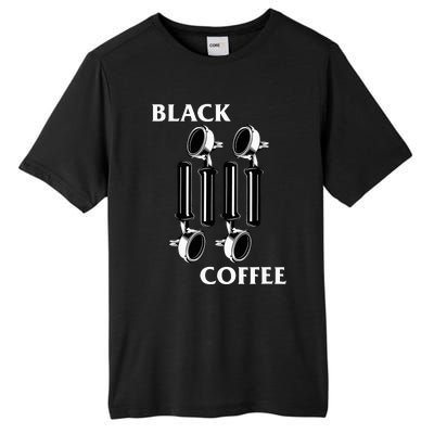 Punk Rock Flag Espresso Black Coffee Lover Tall Fusion ChromaSoft Performance T-Shirt