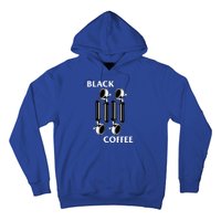 Punk Rock Flag Espresso Black Coffee Lover Hoodie