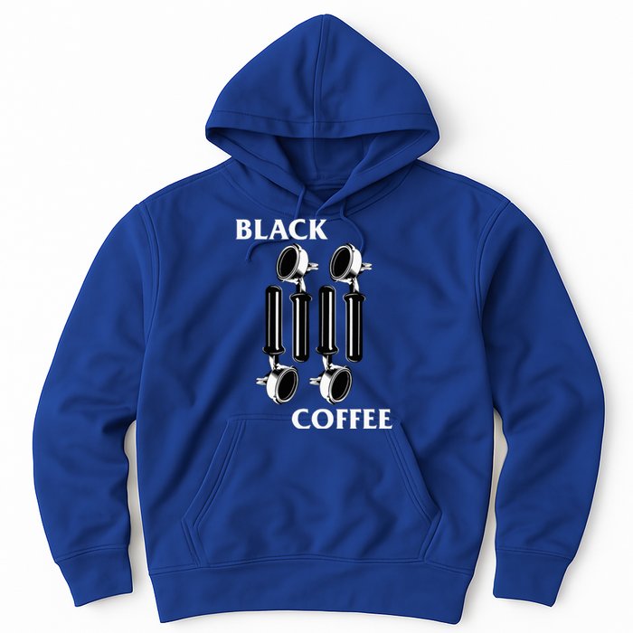 Punk Rock Flag Espresso Black Coffee Lover Hoodie