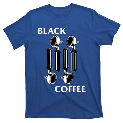 Punk Rock Flag Espresso Black Coffee Lover T-Shirt