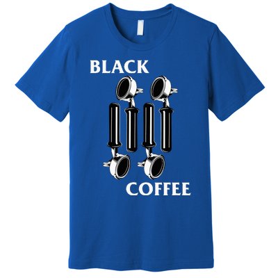 Punk Rock Flag Espresso Black Coffee Lover Premium T-Shirt