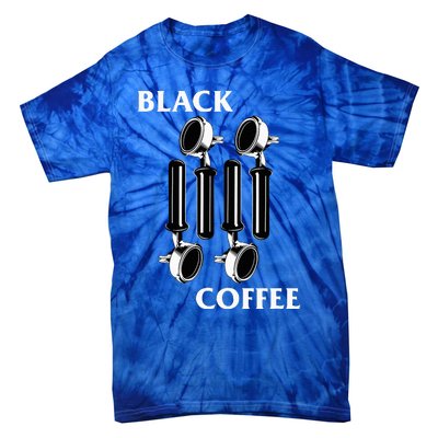 Punk Rock Flag Espresso Black Coffee Lover Tie-Dye T-Shirt