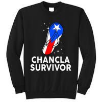 Puerto Rican Flag La Chancla Survivor Rico Hispanic Heritage Sweatshirt