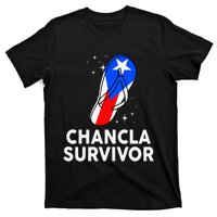 Puerto Rican Flag La Chancla Survivor Rico Hispanic Heritage T-Shirt