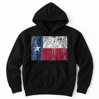 Patriotic Retro Flag Of Texas Hoodie