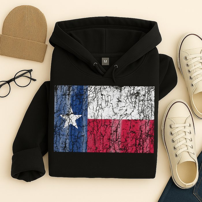 Patriotic Retro Flag Of Texas Hoodie