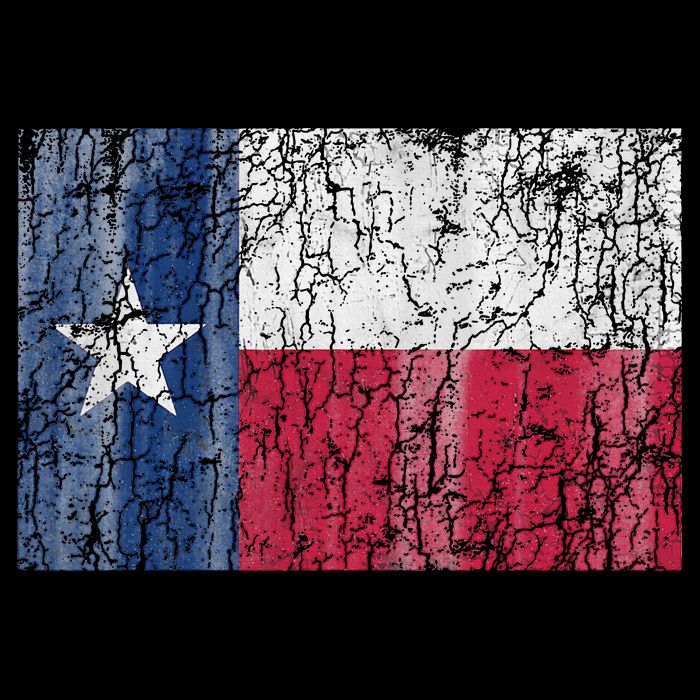 Patriotic Retro Flag Of Texas Sustainable Bucket Hat