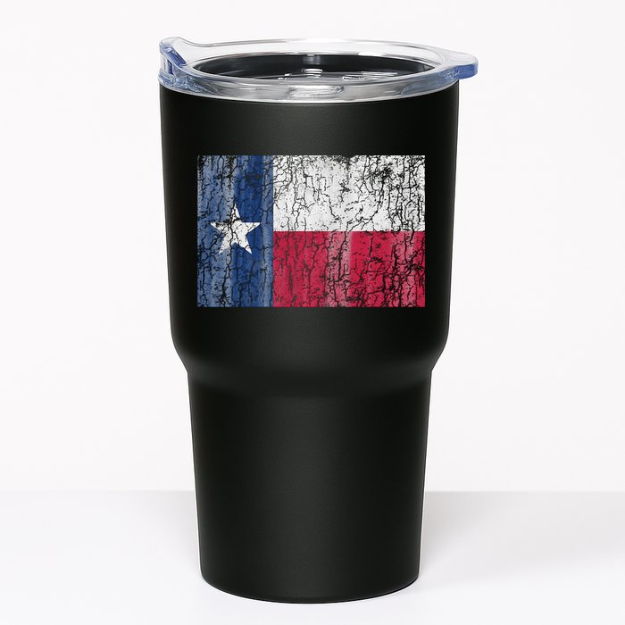 Patriotic Retro Flag Of Texas Tumbler