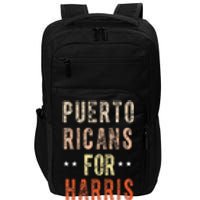 Puerto Ricans For Kamala Harris Puerto Rico Impact Tech Backpack