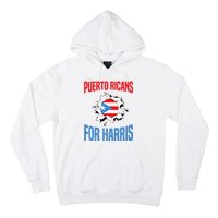 Puerto Ricans For Harris 2024 Puerto Rican Anti Trump Kamala Hoodie