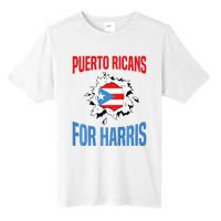 Puerto Ricans For Harris 2024 Puerto Rican Anti Trump Kamala Tall Fusion ChromaSoft Performance T-Shirt