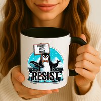 Penguin Resist Funny Foxtrots Deltas Tangos Mug