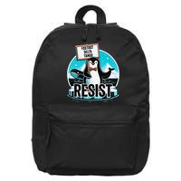 Penguin Resist Funny Foxtrots Deltas Tangos 16 in Basic Backpack