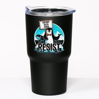 Penguin Resist Funny Foxtrots Deltas Tangos Tumbler