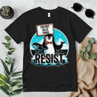 Penguin Resist Funny Foxtrots Deltas Tangos Premium T-Shirt