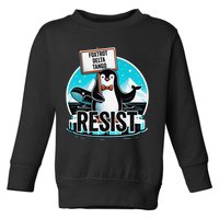 Penguin Resist Funny Foxtrots Deltas Tangos Toddler Sweatshirt