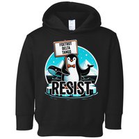 Penguin Resist Funny Foxtrots Deltas Tangos Toddler Hoodie