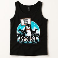 Penguin Resist Funny Foxtrots Deltas Tangos Tank Top