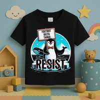 Penguin Resist Funny Foxtrots Deltas Tangos Toddler T-Shirt