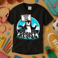 Penguin Resist Funny Foxtrots Deltas Tangos Kids T-Shirt