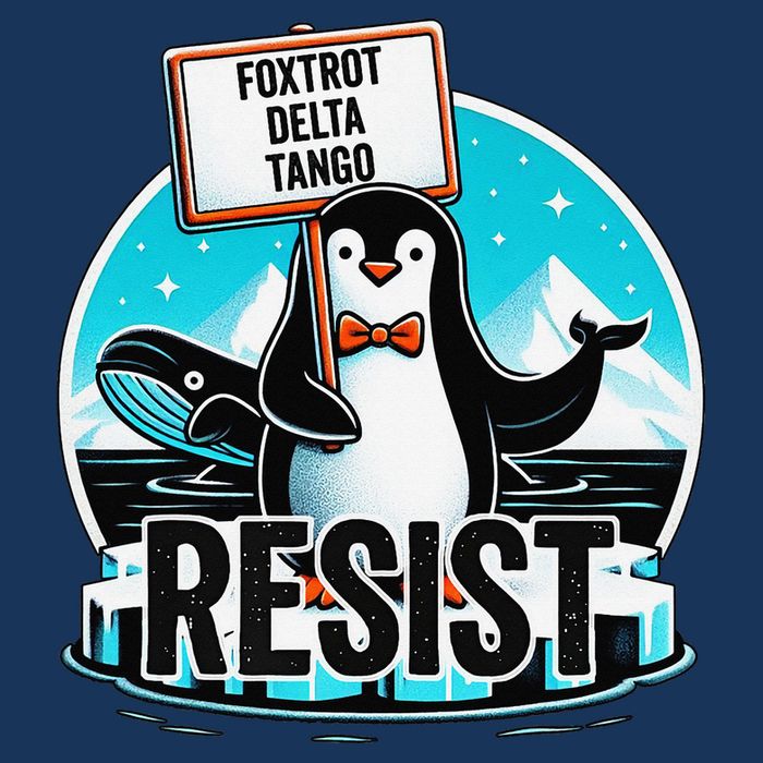 Penguin Resist Funny Foxtrots Deltas Tangos Infant Baby Jersey Bodysuit
