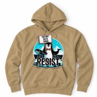 Penguin Resist Funny Foxtrots Deltas Tangos Hoodie