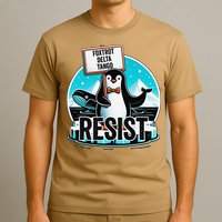 Penguin Resist Funny Foxtrots Deltas Tangos T-Shirt