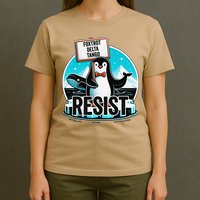 Penguin Resist Funny Foxtrots Deltas Tangos T-Shirt