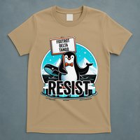 Penguin Resist Funny Foxtrots Deltas Tangos T-Shirt