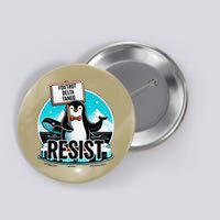 Penguin Resist Funny Foxtrots Deltas Tangos Button
